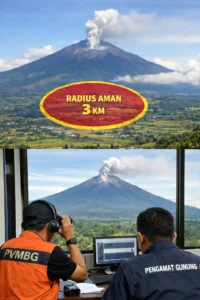 Read more about the article Aktivitas Gunung Kerinci Saat Ini Sedang Meningkat, Warga Diimbau Perhatikan Radius Aman