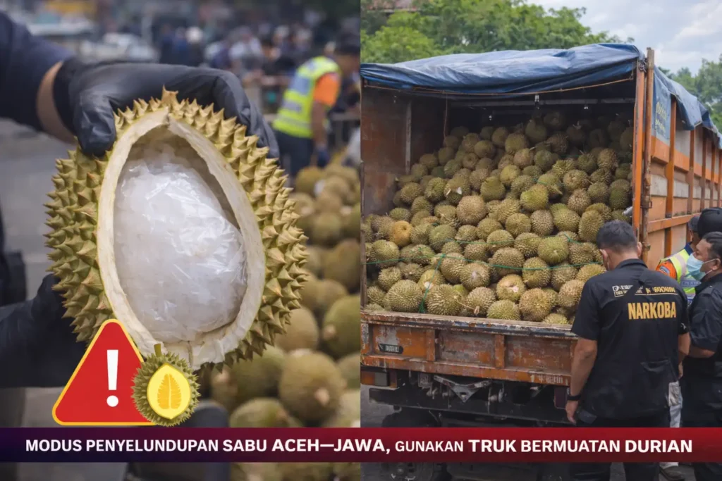 Modus Penyelundupan Sabu Aceh–Jawa