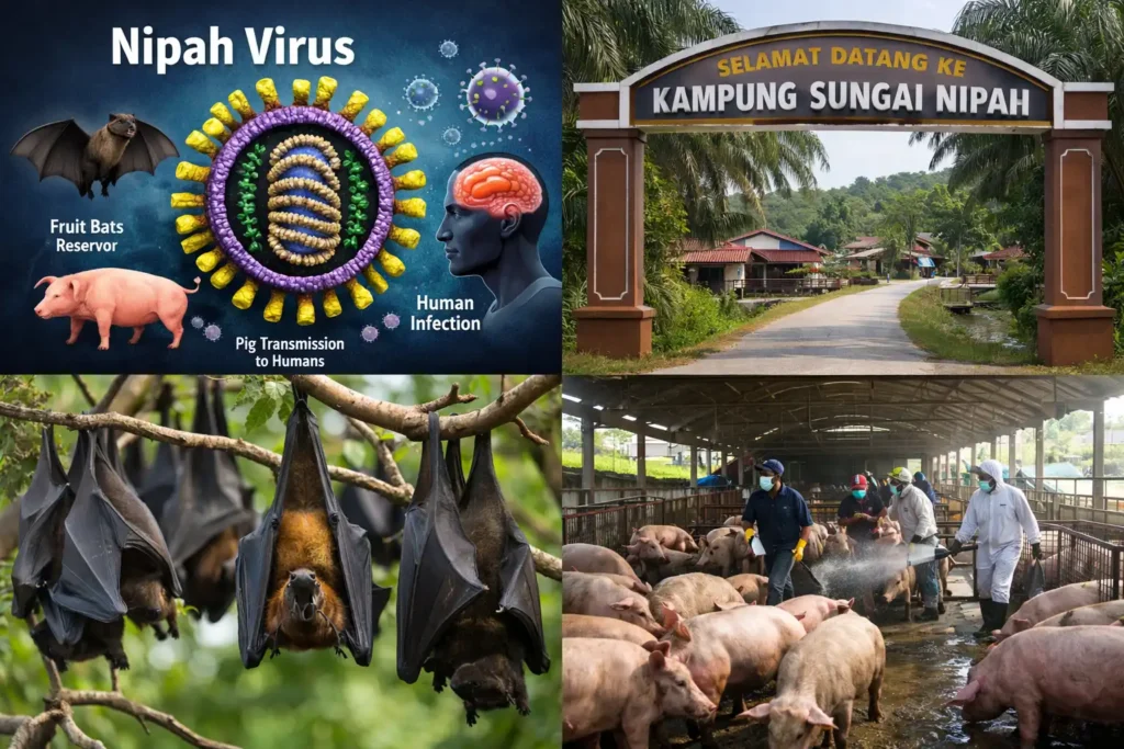 Nama Virus Nipah Ternyata Berasal dari Desa di Malaysia, Begini Ceritanya
