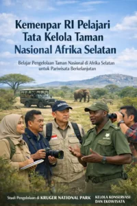 Read more about the article Kemenpar RI Ingin Pelajari Tata Kelola Taman Nasional Afrika Selatan